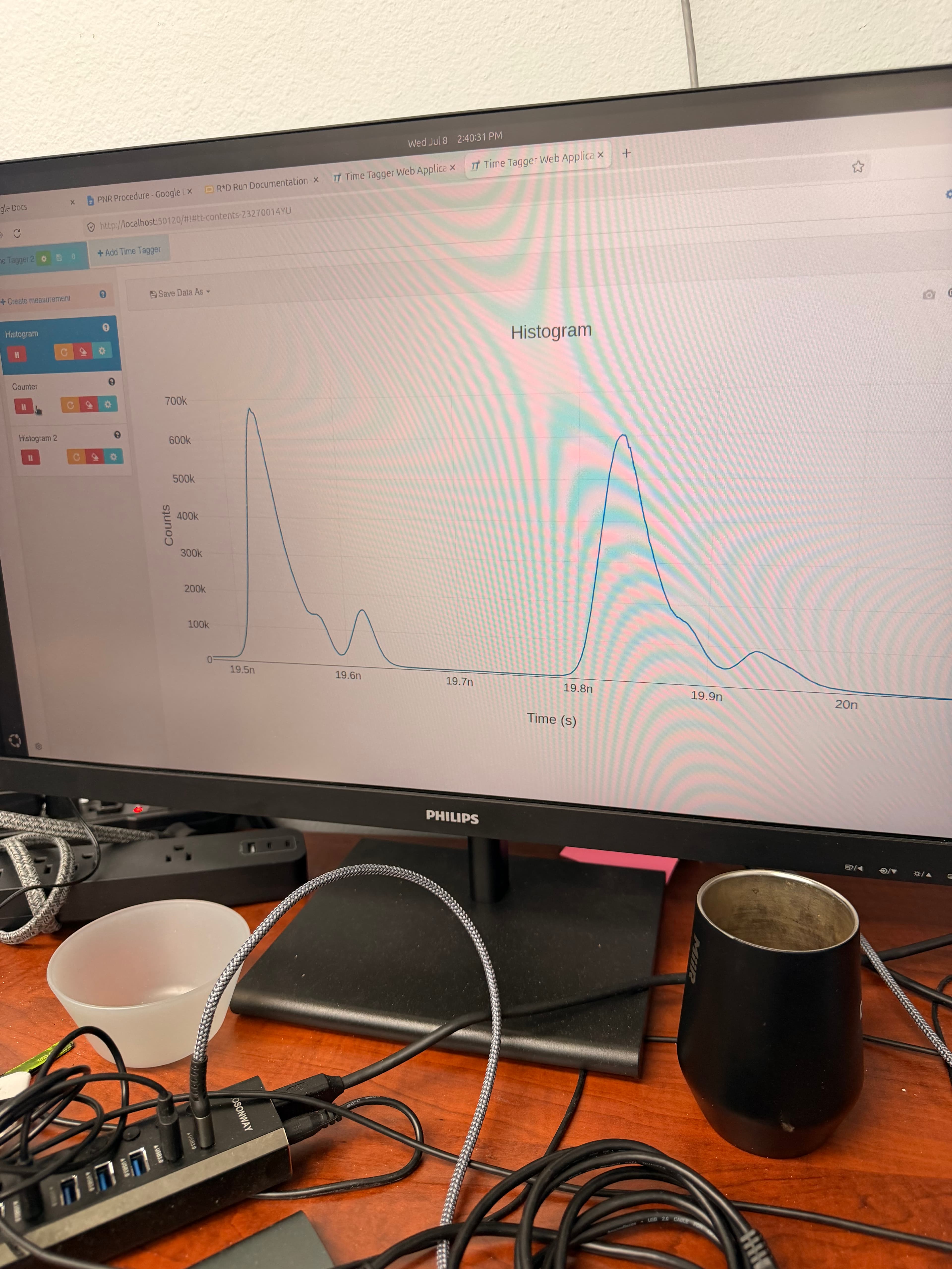 Quantum Opus lab setup